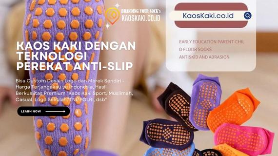 Kaos Kaki Anti Slip Dengan Teknologi Pereket Anti-slip 1 Kaos Kaki Anti Slip Dengan Teknologi Pereket Anti-slip